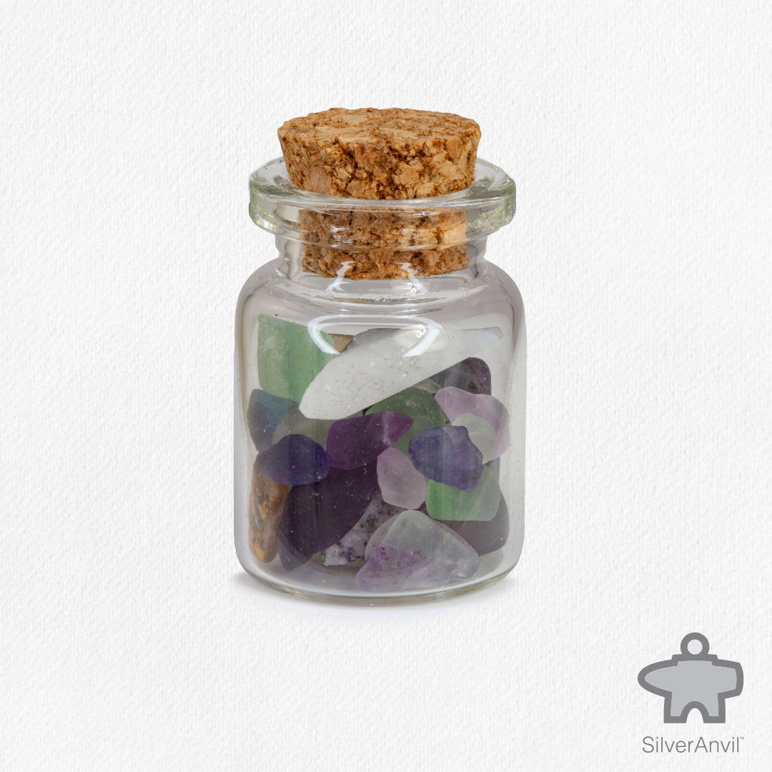 Colorful Fluorite - Bottle