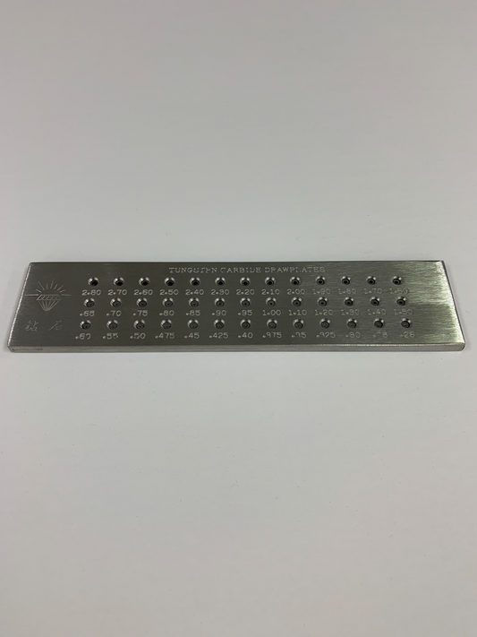 Drawplate - tungsten carbide 39H