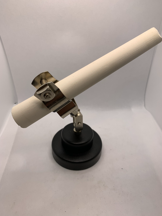 Ceramic rod with holder on base