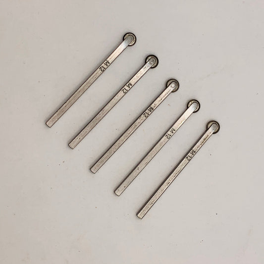 Millgrain tool lathe 5 pcs. set