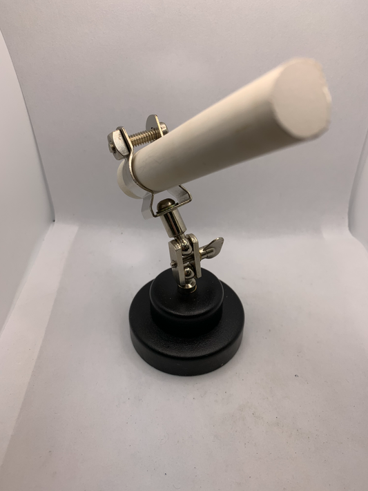 Ceramic rod with holder on base