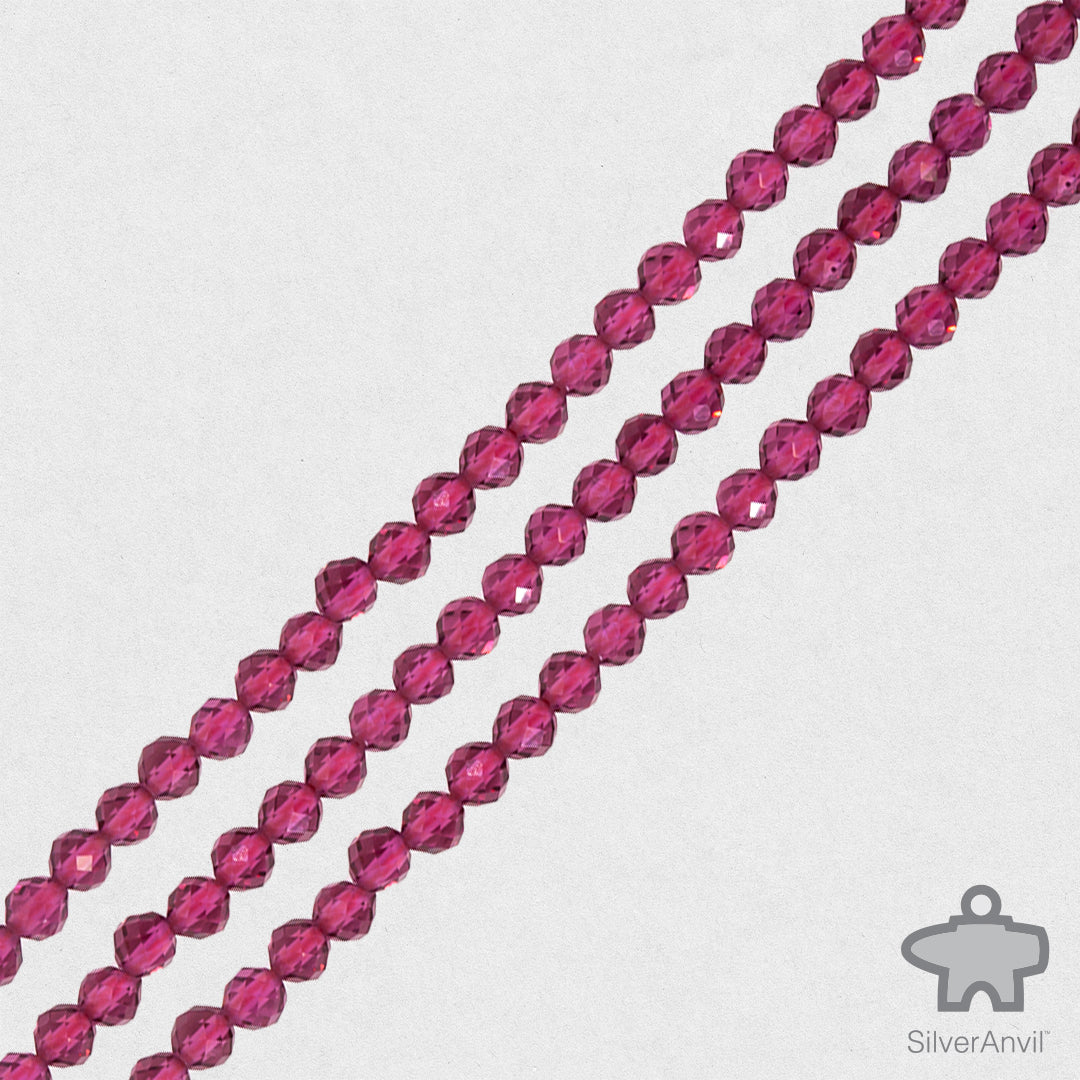 Magenta Bead - 2mm