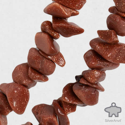 Natural Goldstone Beads