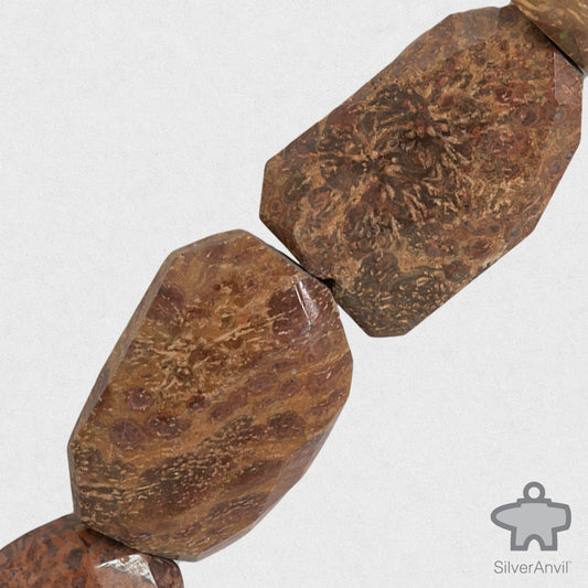 Coral Jasper Beads