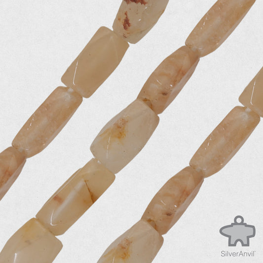 Peach Agate Beads