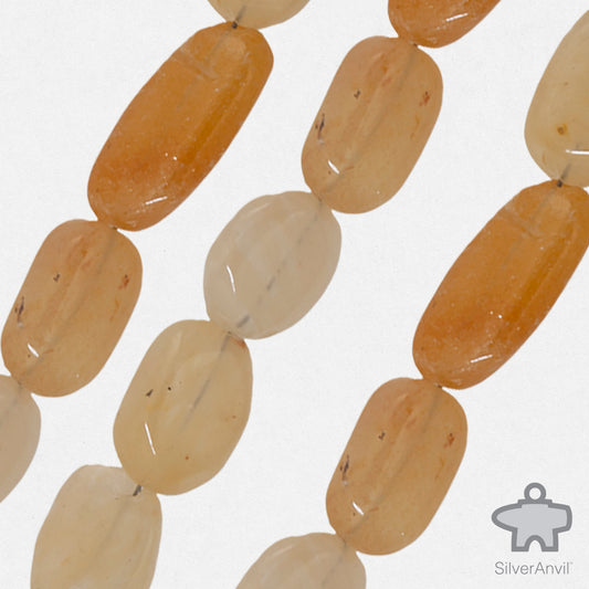 Orange Quartz Beads