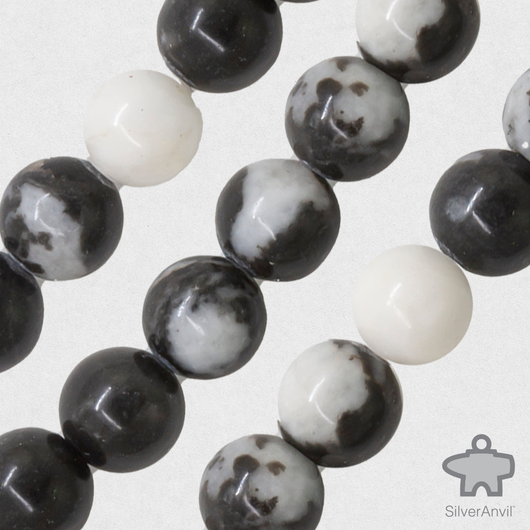 Zebra Jasper Beads - 8mm