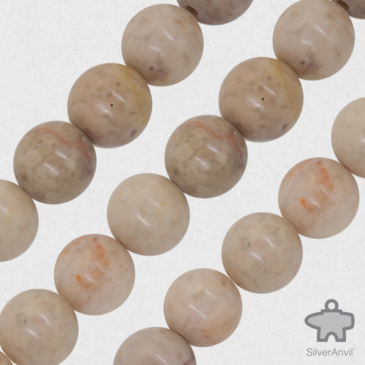 Pigeon Sandstone Beads -8mm